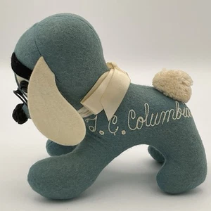 Plush Mascot Dog Collegiate Personality Pet JC (Junior College?) Columbia No Tag - Picture 1 of 15