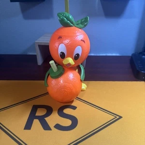 Walt Disney World Parks Epcot orange Vogel Tasse Sipper Schnabelstrohhalm Souvenir - Bild 1 von 5