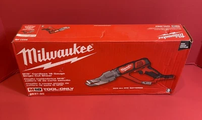 Cizalla de metal Milwaukee 2637-20 18V inalámbrica calibre 18 corte único (solo herramienta) Foto 1 de 2