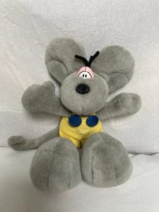 Diddl Knuffel Met Gele Salopette En Blauwe Knopen ~20cm - Photo 1/7