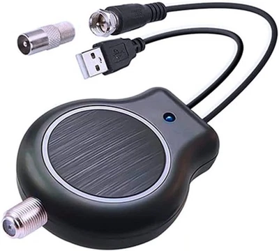 Quick Installation Signal Amplifier TV Antenna HD FM DVB USB Powered 32DBI - Image 1 of 4