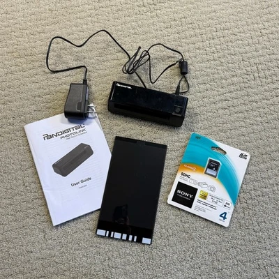 PANDIGITAL PhotoLink One-Touch Scanner PANSCN02 with new SD card - Image 1 of 4