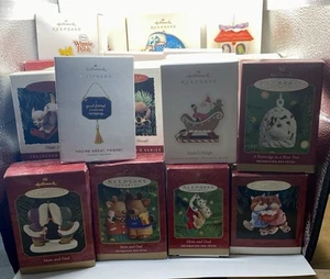 Lot Of 37 Hallmark Keepsake Assorted Ornaments - Picture 1 of 10