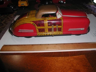 + Vintage Wyandotte Pressed Steel 1940's Convertible Woody WY-650 *SC - Image 1 of 4
