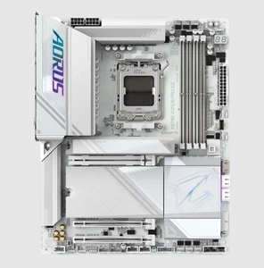 (Fabrycznie odnowiony) Płyta główna GIGABYTE X870E AORUS PRO ICE DDR5 AMD AM5 ATX - Zdjęcie 1 z 3