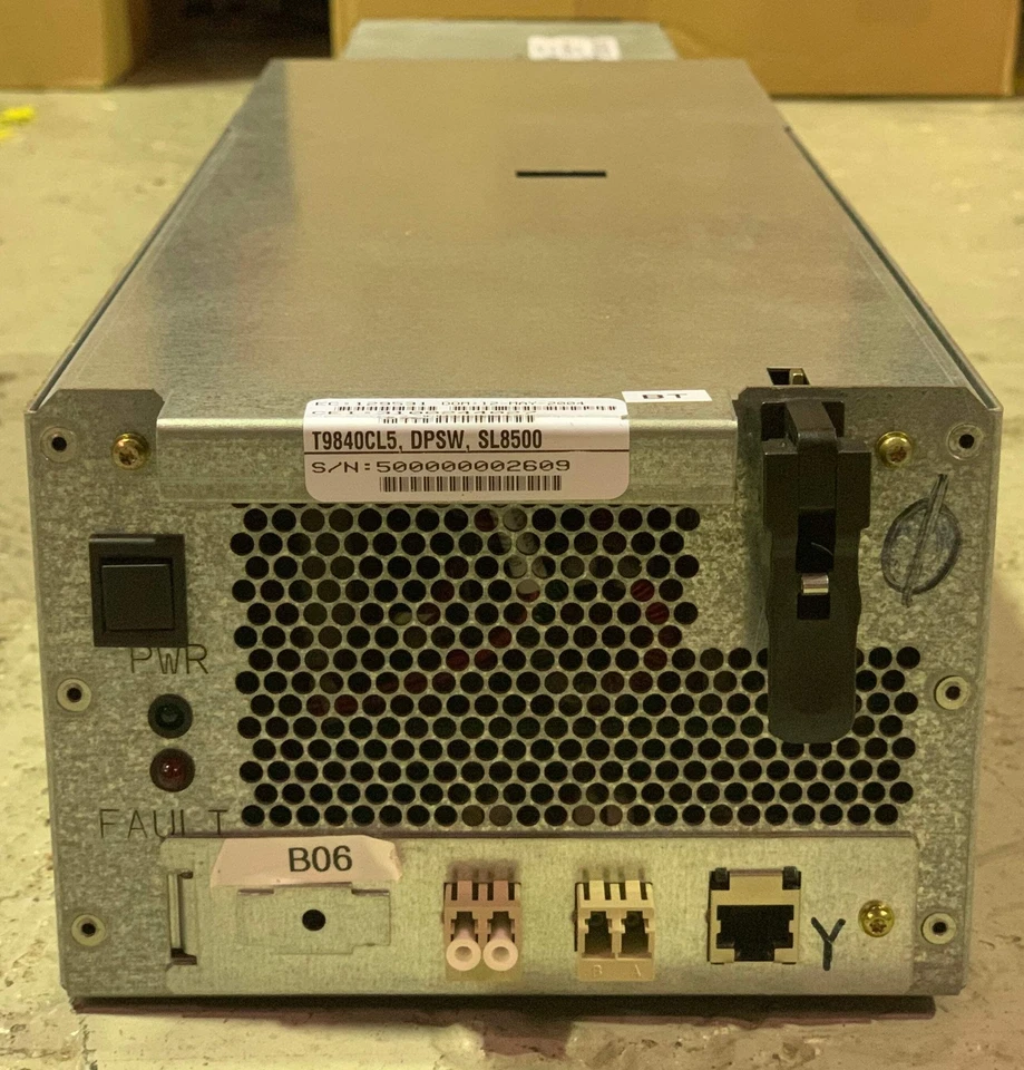 T9840C Sun StorageTek Tape Drive FC w tray for SL8500 T9840CL5 - Image 1 of 1