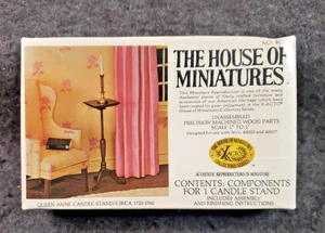 XACTO House of Miniatures NO. 40013 SOPORTE VELA REINA ANNE NUEVO Precintado (C6B3) - Imagen 1 de 6