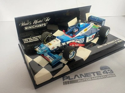 F1 MINICHAMPS BENETTON RENAULT 197 WURTZ 1:43 - Photo 1/2