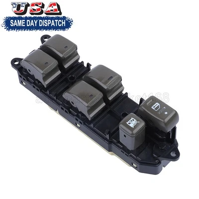 Nuevo interruptor de ventana del lado del conductor delantero para Lexus GX470 2003-2009 8404060073 Foto 1 de 4