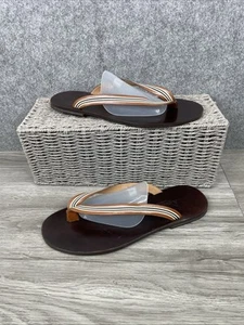 Aquascutum Men’s Leather Sandals Uk 11 EU45 Brand New Very Rare - Picture 1 of 5