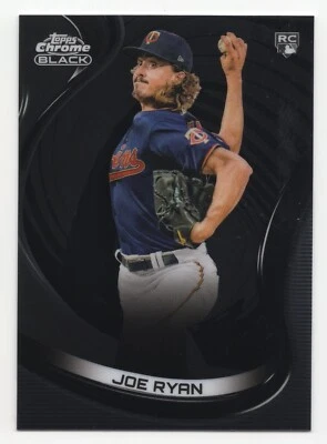 2022 Topps Chrome Black JOE RYAN #19 Base RC-Minnesota Twins Team USA Star - Image 1 of 2