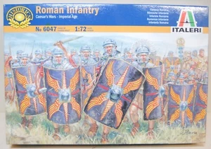 Italeri 1:72 Maßstab Kunststofffiguren Set Nr. 6047 römische Infanterie - Bild 1 von 2