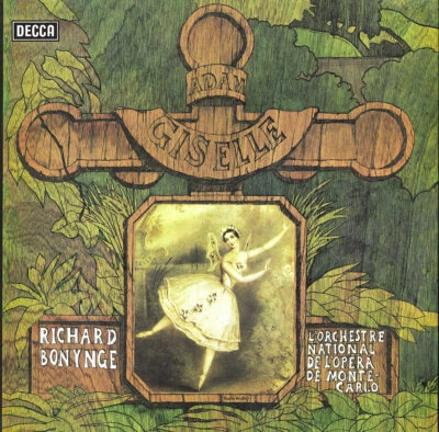 2LP Box Decca SET-433 ADAM Giselle Ballet BONYNGE Monte Carlo OpO 1967 Recording - Image 1 of 3