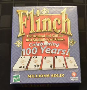 Flinch Card Game 100th Year Anniversary 2002 Hasbro Stockpile Game used - Picture 1 of 4