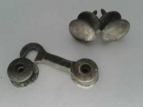 Antique Drawer Pull Door Dresser Handle Knobs & Latch Furniture Cabinet Hardware Cover