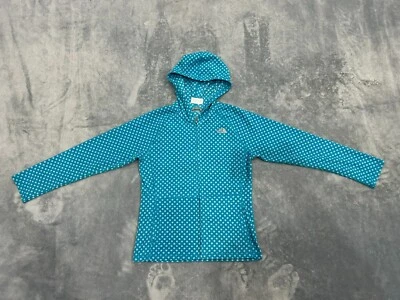 CHAQUETA MUJER THE NORTH FACE PEQUEÑA LUNARES AZUL SUDADERA CON CAPUCHA CREMALLERA COMPLETA Foto 1 de 4