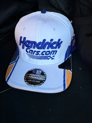 2025 H1100 Kyle Larson New Era Hat Hendrick Coke 600 Coca Cola McLaren Indy 500 - Image 1 of 4