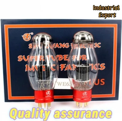 Tubo de aspiradora de audio Shuguang WE6SN7 PLUS 2 piezas emparejado reemplazar 6SN7 6SN7-T NUEVO Foto 1 de 4