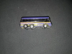 Micro Machines Chrome Touring Bus 2in. Mini Vehicle 1989 Galoob Vintage - Picture 1 of 5
