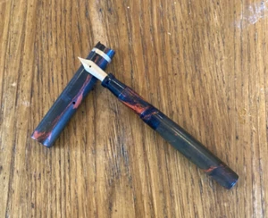 Seltener Chilton Boston Mass Vintage Füllfederhalter mit orig Feder unrestauriert 4 3/8" - Bild 1 von 12