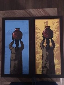Eloy Zuñiga Painting Wall Decorations Set - Picture 1 of 3