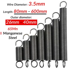 Expansion Extension Tension Springs Expanding Extending Spring Wire Dia 3.5mm - Picture 1 of 8