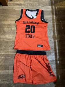 NWT Oklahoma State Cowboys Nike Basketball Jersey and Shorts Set Women's Medium - Picture 1 of 5