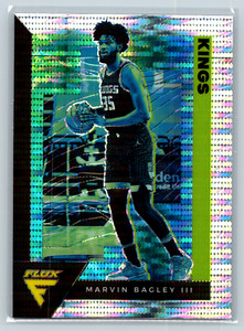 Marvin Bagley 2020 Panini Flux Pulsar Prizm #153 Sacramento Kings