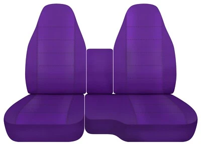 Front set car seat covers Fits Dodge Dakota Truck 94-96 60/40 Seat W/Console - Image 1 of 4