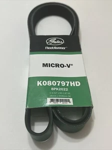 Serpentine Belt-Fleetrunner Heavy Duty Micro-V Belt Gates K080797HD - Picture 1 of 3