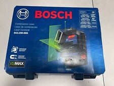 Bosch GCL100-40G Green Beam Self-Leveling Cross-Line Laser w/ Plumb Points NEW