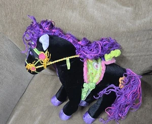 Groovy Girls Midnight Star Horse Black Purple 2006 Manhattan Toy - Picture 1 of 2