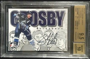 2005-06 ITG Sidney Crosby Series Autographs #SCA15 Auto BGS 9.5 / 10 Autograph