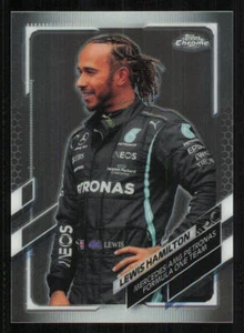 2021 Topps Chrome Formula 1 #40 Lewis Hamilton - Picture 1 of 2