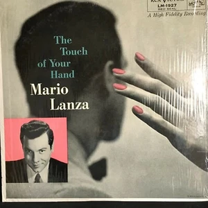 Touch of Your Hand Mario Lanza Shrink album LM 1927 RCA Red Seal Mono PET RESCUE - Picture 1 of 4