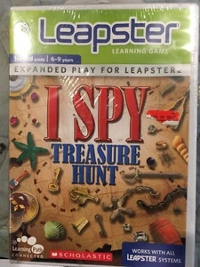 LEAPSTER LEARNING GAME I SPY TREASURE HUNT (DVD 2007) RARE BRAND NEW - Picture 1 of 2