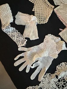 A BUNDLE OF CROCHET WORK - Picture 1 of 4