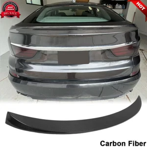 For BMW 5 Series F07 535iGT 2010-2013 Carbon Fiber Rear Trunk Spoiler Boot Wing - Picture 1 of 12