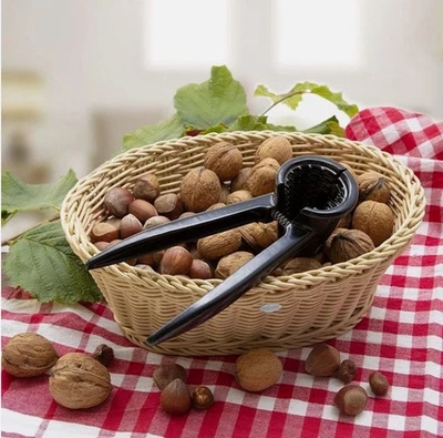 SCHIACCIANOCI E SVITA BOTTIGLIE CONICO IN ALLUMINIO SMALTATO NERO - Immagine 1 di 4