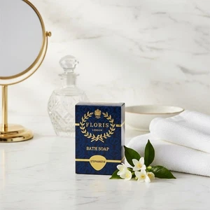 Floris London Stephanotis Luxury Soap 5.5 oz | Discontinued Collector Bar | NIB - Picture 1 of 4