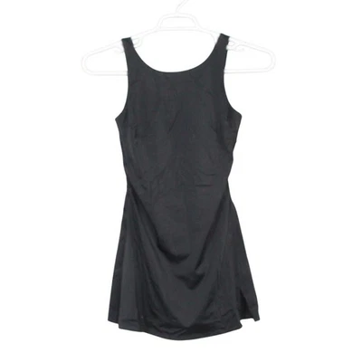Vestido de baño LL Bean para mujer BeanSport de una pieza negro talla 8 regular Foto 1 de 4