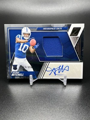 ADONAI MITCHELL 2024 ZENITH RPA ROOKIE PATCH AUTOGRAPH RC AUTO /399 - Image 1 of 2