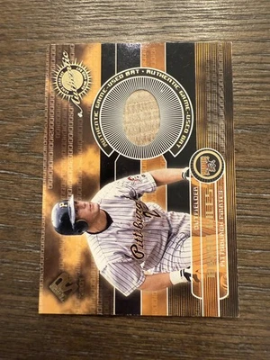 Pacific Private Stock #140 2001 Brian Giles equipo usado en juegos Foto 1 de 2