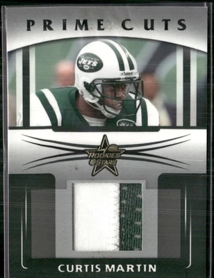 Leaf Rookies & Stars Curtis Martin 2006 parche cortes principales/50 Foto 1 de 2