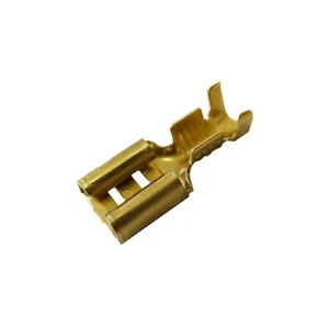 EDM 48605 Female Claw Terminal 4.8, Gold, Pack of 100 - Bild 1 von 2