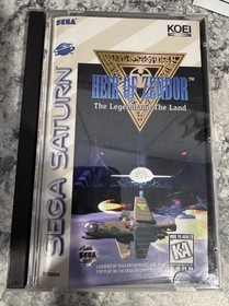 Heir of Zendor: Legend and The Land (Sega Saturn, 1996) Authentic, CIB A++ cond
