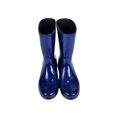 Botas de lluvia UGG Sienna azules impermeables de goma para mujer talla 7 lana de cordero EE. UU. Nuevas Foto 1 de 4