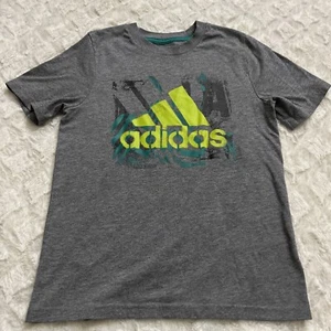 Adidas Boy's Tee and Shorts Set Gray Size 6 yrs - Picture 1 of 5