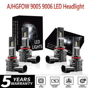 For 1994-1998 Chevy Silverado Tahoe C10 C/K 1500 LED Headlight Hi/Low Beam Bulb - Picture 1 of 14