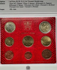 * WATYKAN VATICANO WATYKAN CITY KMS 2024 FDC BU 1 CENT-2 EURO PAPIEŻ FRANCISZEK - Zdjęcie 1 z 6
